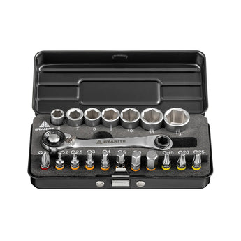 Granite - Design Hex Bit and Socket Ratchet Tool Box - Granite - Design - Garage Cycles