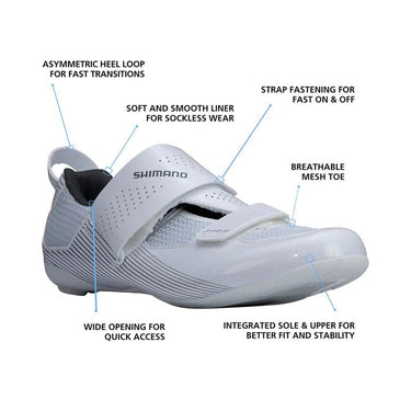 Shimano TR501W Women's Triathlon Cycling Shoes - Shimano - Garage Cycles